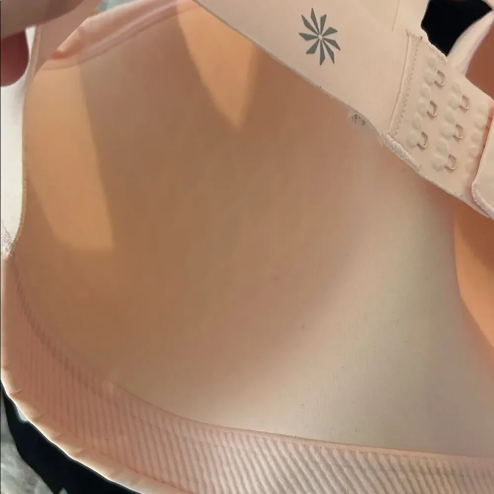 Athleta pink Phenomena B-DD crossback sports bra NWT, 40DD